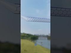 Schlagfestigkeit 3 mm -20 mm Polycarbonat-Hohlblech mit Brandbewertung B1