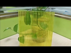 4 mm gelbe Polycarbonat-Hohlplatte