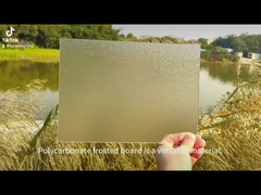 Schneidedienst Polycarbonat LED-Lichtstreifen-Lichtdiffusor-Abdeckung mit Brandschutz