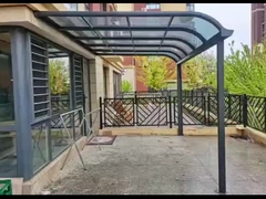 Customized Aluminium-Unterstützung Markise mit Polycarbonat-Dachplatten-Fabrik aus China