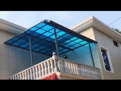 DIY-Polycarbonatmarkise