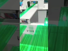 Klare anpassbare Kunststoff-H-Form-Profile für 4 mm bis 16 mm Polycarbonat-Hohlblech