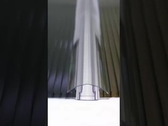 Schlagfestigkeit Polycarbonat Klemmverschluss Verschiedene Farben verfügbar Einfach zu installieren