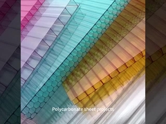 Multiwall Polycarbonat-Dachplatten für Außeneinrichtungen mit einer Dicke von 4 mm-20 mm