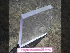 PC-122M Feste Polycarbonat-Klarfolie 1,5-15 mm Dicke mit RHOS-Zertifizierung