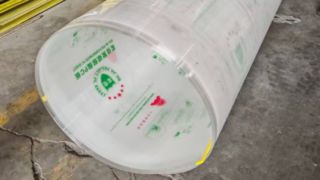 Hohlkammerplatten aus Polycarbonat in Rollen