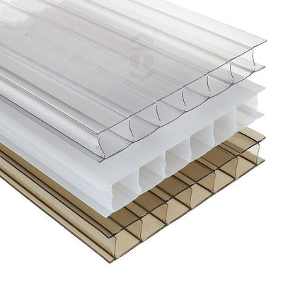 Ein guter Preis. Multiwall Polycarbonat-Dachplatten für Außeneinrichtungen mit einer Dicke von 4 mm-20 mm Online
