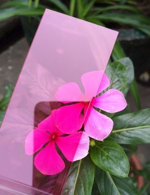 2.1m Breite Rosa Polycarbonat PC Festplatte mit 0,6 mm-18 mm Dicke