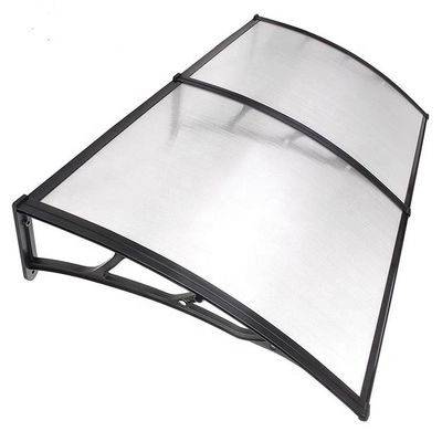 Grafikdesign Polycarbonatdach bis zu 88% Lichtübertragung PP Plus Glasfaserunterstützung
