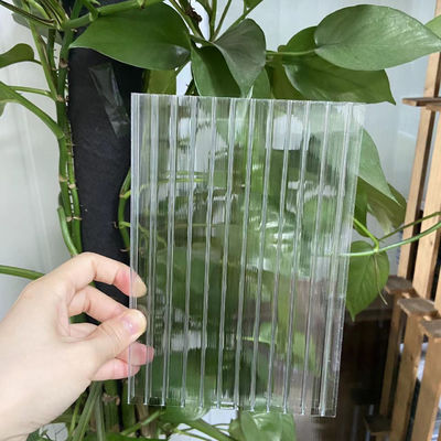5 mm klares Polycarbonat-Hohlblatt mit UV-Beschichtung