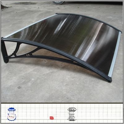 Ein guter Preis. 120cm * 150cm Polycarbonat Hohlblechdach für Fenster Wetterbeständiges Material Online