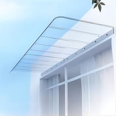 Unsichtbare Polycarbonat-Fenstertanke Unsichtbare DIY-PC-Bedeckung Transparentes Dauerhaftes Design