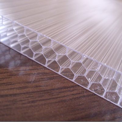 3mm-20mm Modern Design PC Mehrschicht Honighalsblatt für Architektur und Bauwerk gegen starken Regen