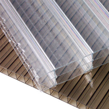 Covestro Anti Nebel Anti UV Polycarbonat PC Dreiwändige Hohlplatte für Gewächshäuser