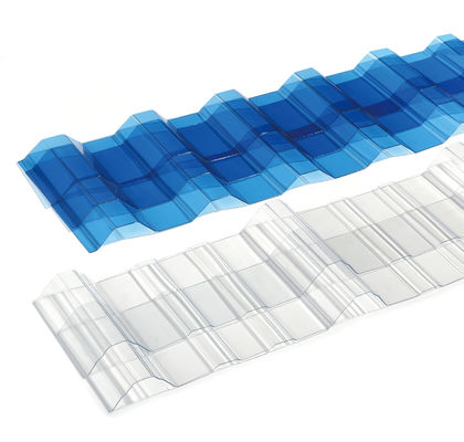 Leichtgewichtige, durchsichtig gewölbte Polycarbonat-Plastikplatten