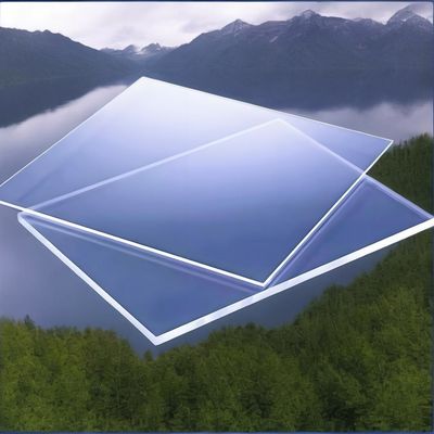 1220 mm Klar 1 mm bis 15 mm Polycarbonat-Festplatte Einseitiger UV-Schutz