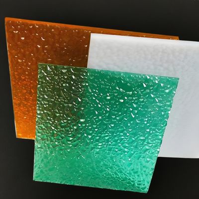 Multikolor verbesserte Haltbarkeit Polycarbonat Diamantblech UV-Schutz