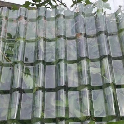 0.8 mm bis 2,5 mm UV-Schutz Dauerhafte Kunststoffwelle Polycarbonat Wellblech