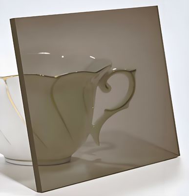 3mm Braun 4*8 Fuß Festpolykarbonatblech Einseitiger UV-Schutz