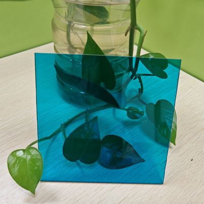 UV-Schutz 3 mm Blaue Polycarbonat-Dachplatten 12 Ft