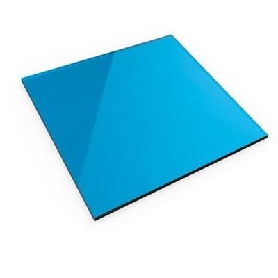 1mm-18mm 5feet*100feet UV-Schutz Langlebiger Farb- und Lebensdauer Blauer Polycarbonatblech