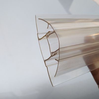 Anpassbares Lichtgewicht Polycarbonat-Blatt-Anschluss H und U-Profil