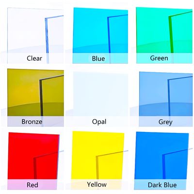 Farbiges Polycarbonatblatt aus fester Kunststoff mit einer Länge von 1,22m*2,44m