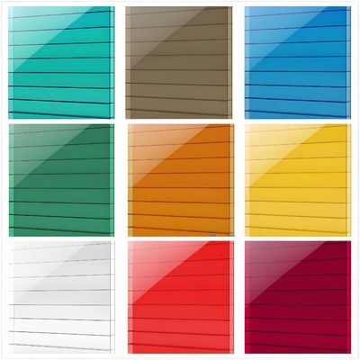 Ein guter Preis. Anpassbares Kunststoffblech, klares Bronze, grüne Farbe, Polycarbonatblatt, 2,1 m*6 m, mit hervorragender Transparenz und UV-Resistenz Online