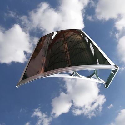 Geräuschreduzierungslösungen Polycarbonat Segelmaterial an Aluminiumhalter