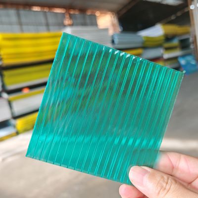 Ein guter Preis. Markisenüberdachung Bedachung 6mm grüne PC-Platte 2,1 * 5,8m für Kundenanforderungen Online