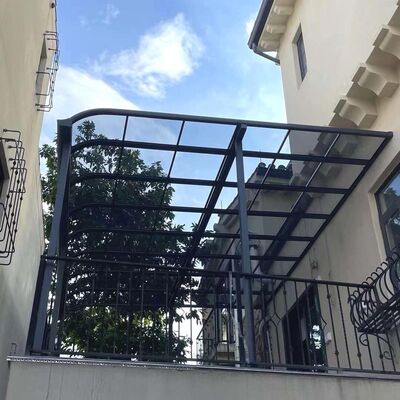 Ein guter Preis. DIY-Aluminiumrahmen und Polycarbonat-Dachmarkise, konstruiert mit Wärmeausdehnungs-Ausgleich und wasserdichtem Dichtungssystem für Wetterschutz im Freien Online